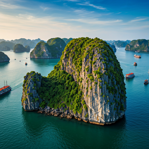 Vietnam factory and industrial landscape